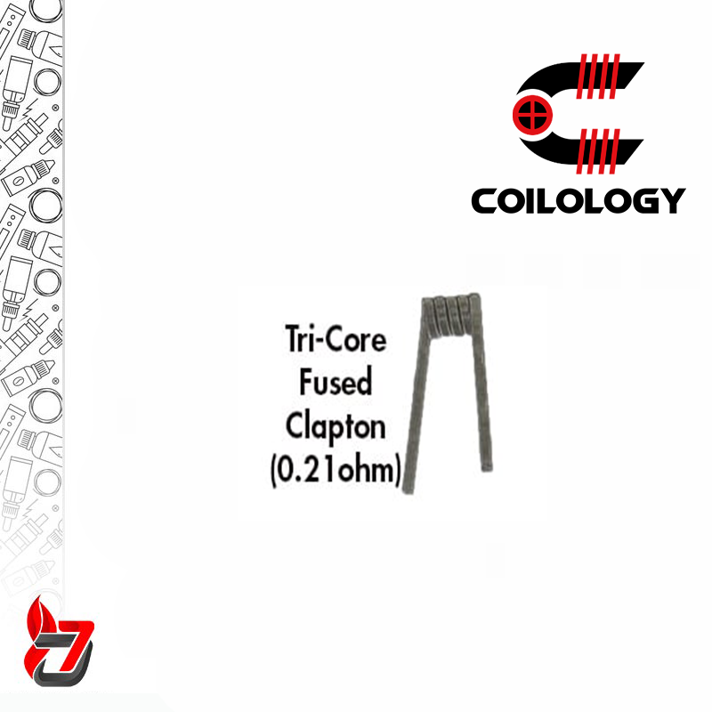 المنت کویلولوژی مدل Tri-Core Fused Clapton Ni80 0.21ohm
