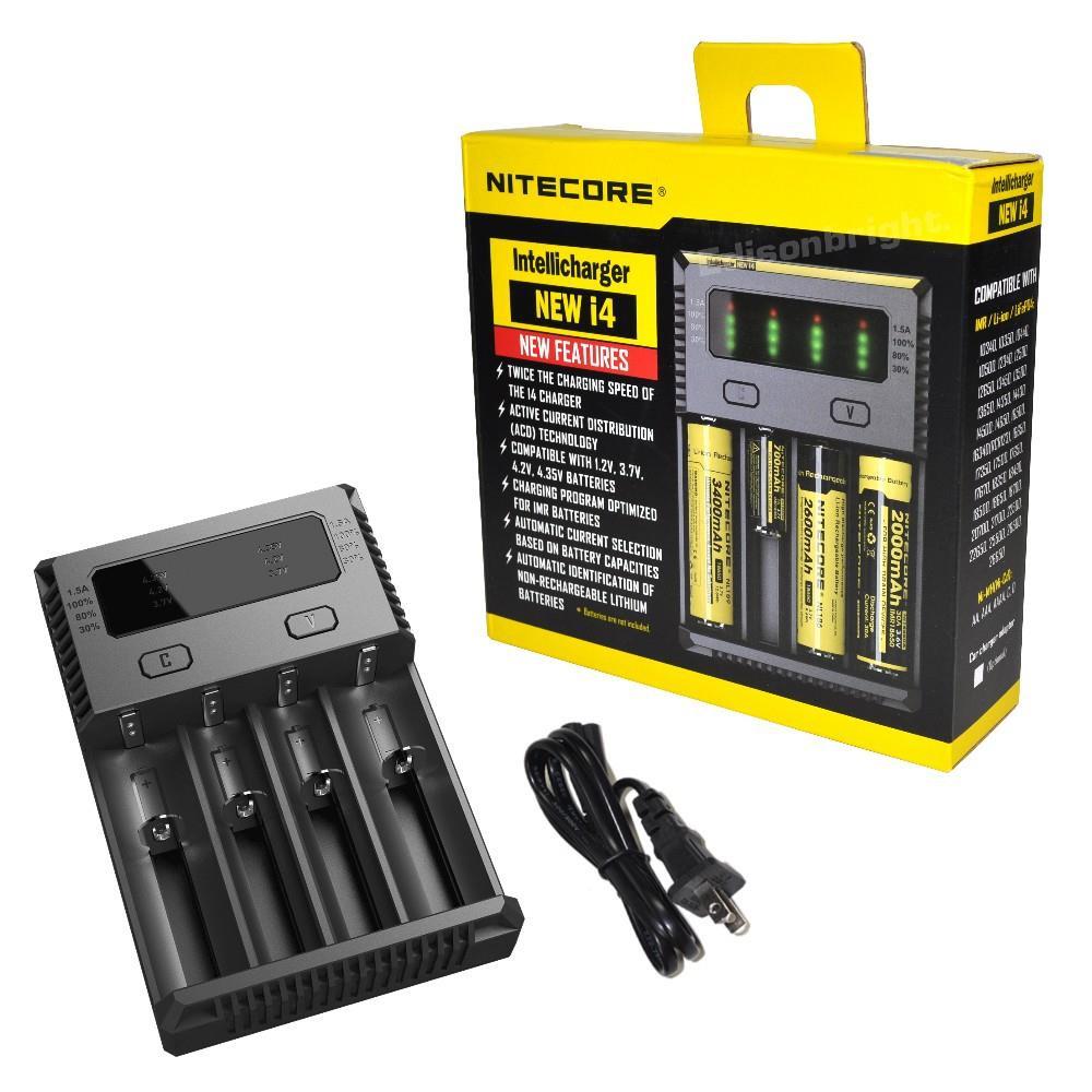 شارژر باتری ویپ نایت کور آی | NITECORE INTELLICHARGER NEW I / US CHARGER BATTERY