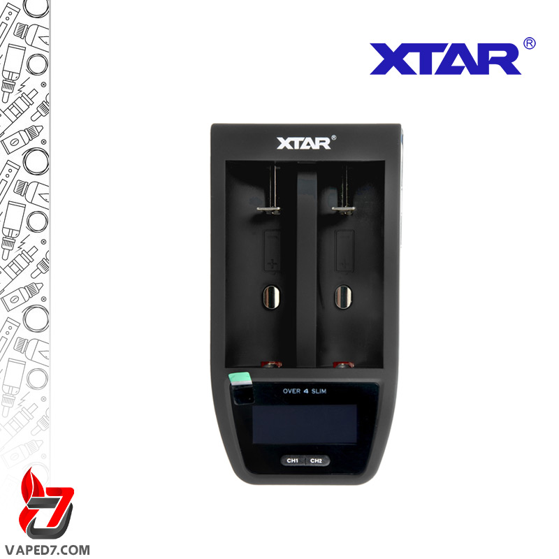شارژر باتری اکستار دو تایی | XTAR OVER 4 SLIM BATTERY CHARGER