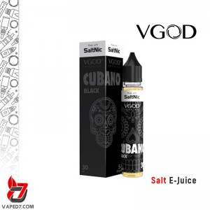 سالت ویگاد کوبانو بلک تنباکو وانیل | VGOD CUBANO BLACK BOLD CREAMY CIGAR SALT